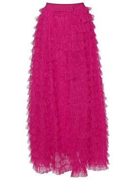 EMM Copenhagen Tulle Skirt, Fuchsia Pink